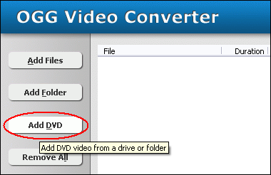 Click Add DVD