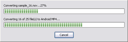 Converting MP4 to Android