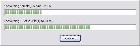 Converting M2TS to OGV